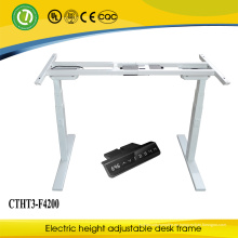 Escritorio de oficina / marco de tabla ajustables de la altura del metal eléctrico de la calidad